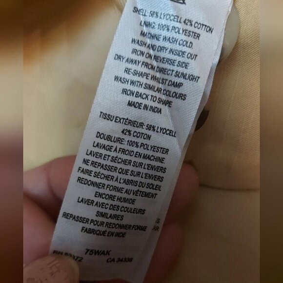 Minimalist Chic French Connection Blazer Sz 8 Classic Structured Blazer - Picture 8 of 14